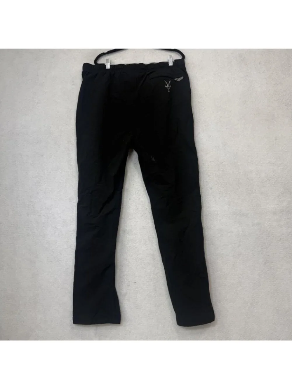 Ibex ClimaWool Pants Mens XL Black Softshell Lined Hiking Ski Zip Pockets